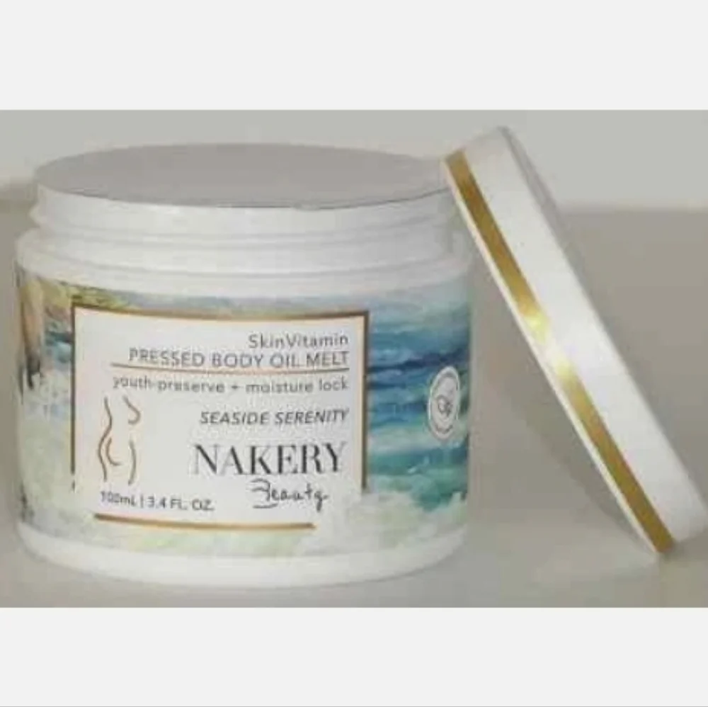 Nakery Beauty SkinVitamin Pressed Body Oil Melt